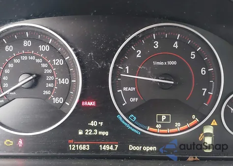 2016 BMW 328I xDrive z USA, uszkodzony, nr VIN WBA8E3G56GNT79877